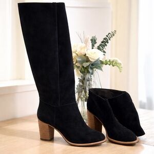 Tall black boot